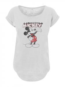 Футболка Disney Mickey Mouse Presents Film Movie TV Comics белого цвета F4NT4STIC