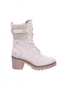 Ботильоны с мембраной Tex бежевого цвета Mustang