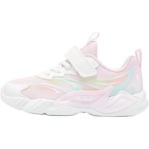 Детская повседневная обувь для дошкольников QIAODAN, розовый/белый