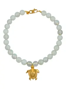 Ожерелье из бисера с подвеской в виде черепахи Кайлани MAYOL, синий