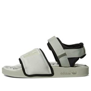 Сандалии x pharrell adilette 2.0 слайд Adidas, зеленый