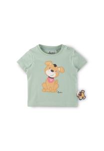 Футболка смешная собака для малышей Sigikid, зеленый