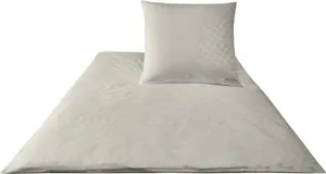 Чехол на подушку , односпальный, мако-сатин, цвет "Василек" 4020, бежевый, размер 40х80 см JOOP!