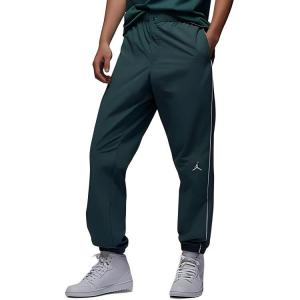 Трикотажные спортивные штаны мужские павлинье-зеленые Jordan, зеленый