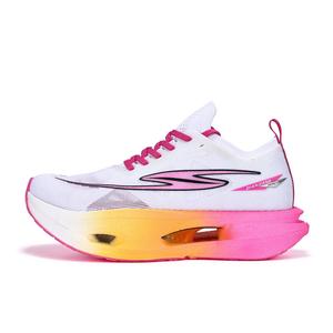 DIANJIANG Кроссовки унисекс с низким верхом, флуоресцентные, вишнево-розовые