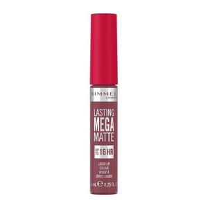 Стойкая матовая жидкая помада 900 Ravishing Rose, 7,4 мл Lasting Mega Matte, Rimmel