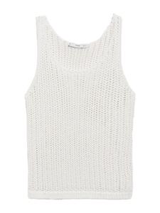 Вязаный топ MANGO GONZALO, белый