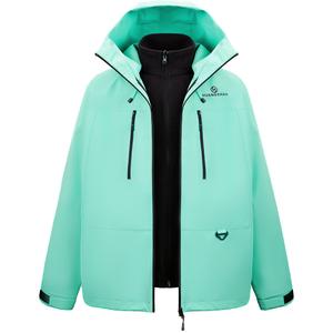 Куртка HUANGSHANLIANMINGKUAN Unisex CAMEL, stone mint зеленый