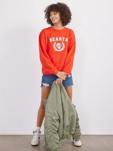 Толстовка BEARTH College, ярко-красный