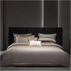 YUSIWOAL Комплект постельного белья из египетского хлопка жаккард ручной окраски