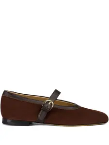 Балетки из замши Doucal'S, коричневый