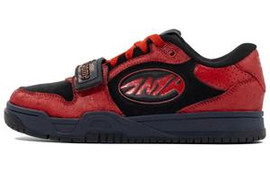 ANTA Низкие кроссовки для скейтбординга Coverage, устойчивые к истиранию и скольжению, мужские, черно-красные