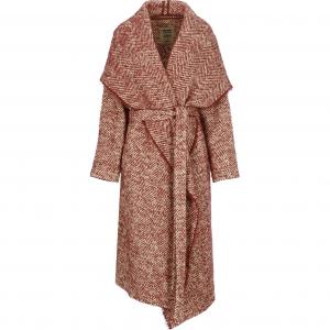 Belted Waist Long Cardigan UMA WANG, красный