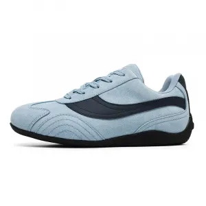 MPZY Дышащие низкие повседневные туфли унисекс синего цвета