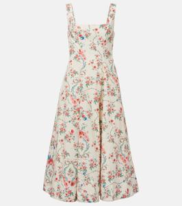 Хлопковое платье миди Pistilo Mosqueta Agua by Agua Bendita, Mosqueta