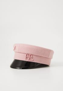 Шапка RUSLAN BAGINSKIY LOGO EMBELLISHED BAKER BOY , Light Pink