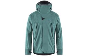 Klattermusen Мужская ветровка Allgrön 2.0 для походов водонепроницаемая ветрозащитная с водоотталкивающим покрытием, Frost Green/Frost Green