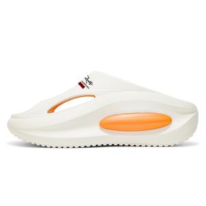 NANJIREN Скользостойкие износостойкие амортизирующие шлепанцы унисекс бело-оранжевые, цвет White Orange
