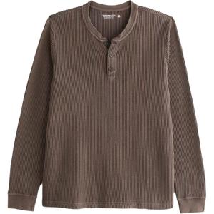 Футболка мужская Abercrombie＆Fitch, темно-коричневый