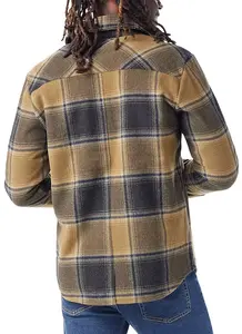 Мужская куртка-рубашка Smartwool Anchor Line, цвет Winter Moss Plaid