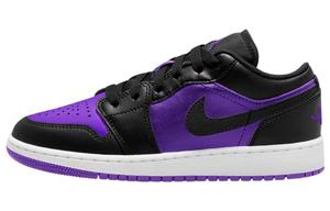 Кроссовки Jordan 1 Low Purple Venom GS