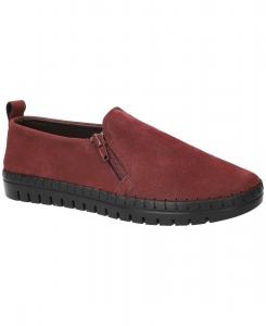 Женские балетки Astoria на молнии Easy Street, Burgundy Matte