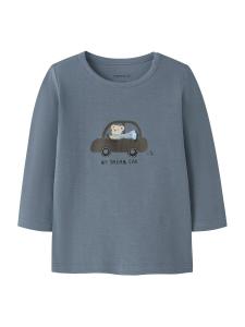 Рубашка NAME IT NBMREMUS, пыльно-синий/светло-голубой