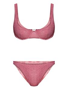 Бикини на косточках с блестками Oséree, розовый