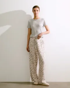 Женская пижама с коротким рукавом и штанами в принт Énfasis, белый