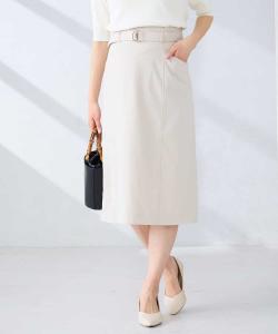 Облегающая юбка из эластичного материала, похожего на лен, пригодна для стирки и защиты от УФ-излучения Avv, цвет Beige