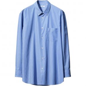 Jil Sander FW25 Рубашка Men's UNIQLO, sky синий