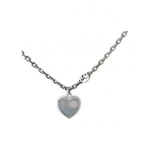 GUCCI 925 Sterling Silver свитерная цепь Women's Blue