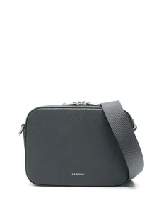 Маленькая сумка-мессенджер SANDRO, серый