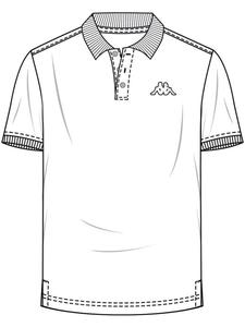 Футболка поло Kappa, белый