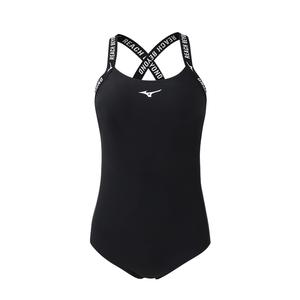 Купальник слитный One piece Mizuno, черный