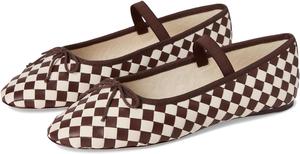 Балетки Loeffler Randall Leonie, Chocolate/Cream