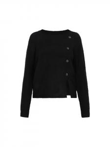 Женский свитер черного цвета DreiMaster Vintage