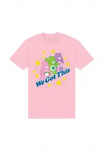 Футболка с принтом care bears share bear we got this Henry Tiger, Light Pink