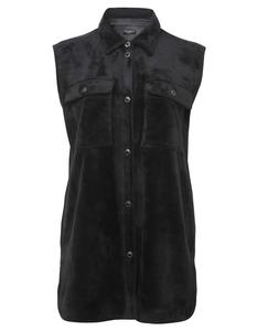 Утепленный жилет VIA APPIA DUE Shirt Zeitlose Shirt, черный