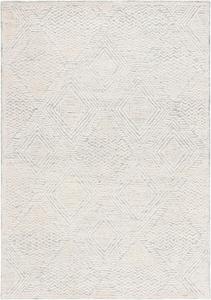 Ковер SAFAVIEH, 244 x 305 см, - Textural Collection - большой - Grey & Ivory, ручной работы из шерсти, идеально для гостиной, спальни, офиса, столовой (TXT301F)