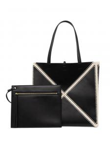 Нанушка Сумка-тоут «Оригами» Nanushka, черный