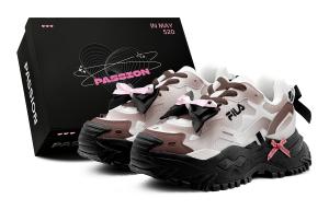 Fusion Bianco, Cocoa Bowknot, модные универсальные низкие кеды женские FILA, Russet