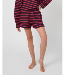 Женские пляжные шорты на резинке WeWoreWhat, Tr red/dk navy