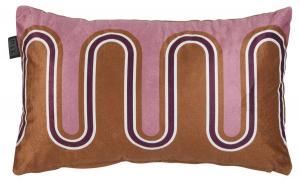 Декоративная подушка KAAT Amsterdam - Shirley, красный - текстиль - 30 x 5 x 50 см