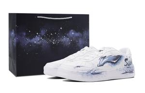 Понтонные лодки легкие и дышащие низкие кроссовки для скейтбординга unisex LINING, Starry Sky Shopping Bag