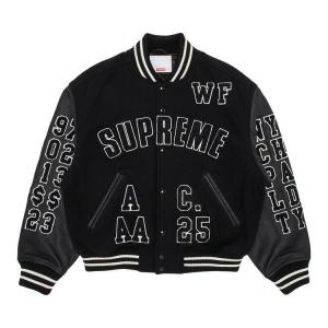 Куртка Supreme Praises Varsity Jacket, Black