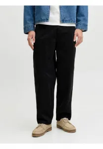 Брюки чинос бочкообразного кроя Jack & Jones, Black