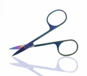 Ножницы для ногтей Хамелеон Радуга из стали для кутикулы, Anny Beauty Tools