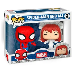 Фигурки Funko Marvel Человек-паук и Мэри Джейн, мультиколор