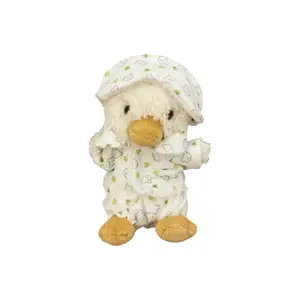 Стильный милый костюм уточки со сменными нарядами для DIY кукол плюшевая кукла высота 15см PUDOWRABBIT